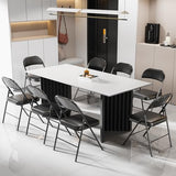 Bonnlo Folding Chair with Comfortable Padded Cushion and Back