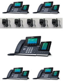 IP Phone with EXP50 Expansion Module [5 Pack] - Power Adapters Included IP Phone Market