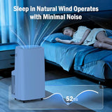 16000 BTU Wi-Fi Smart Portable Air Conditioner, 3-in-1 Cool/Dehumidify/Fan Portable AC Unit, Cools Up to 800 Sq.Ft