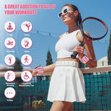 Ankle Weights Set of 2 (1 lb Each) Adjustable Wrist Weights for Women Men Wearable Arm Leg Weight for Pilates, Running, Walking, Workout, Yoga, Pink