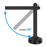 Document Scanner Portable Book Scanner Document with LED Table Desk Lamp
