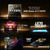 NIMO 17.3 AI Laptop, 12 Core AMD Ryzen 9 HX 370 64GB RAM 1TB SSD Radeon 890M