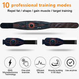 Mtoner ABS Muscle Training EMS Fitness Workout Toner Belt for Abdominal/Arm/Leg Full Set Fit 23''-60'' for man and woman MTONER