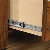 Sauder Carson Forge 2 Drawer Lateral File Cabinet, Rustic Vintage Style Filing Drawers