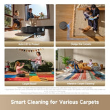 dreame D30 Ultra CE Robot Vacuum and Mop, 25,000Pa Powerful Suction | 0.41in Mop Lifting