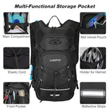 LARIPOP 18L Hydration Backpack with 2L BPA-Free Leak-Proof Water Bladder, Lightweight Breathable Reflective Daypack for Hiking Cycling MTB Trail Running Camping Men Women