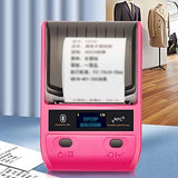 GRSJKRI Thermal Label Printer，58mm Printer 1500MAh for Android iOS