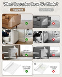 Cat Scratch Furniture Protector Couch - 1 Roll Clear PET 7.9 x 196.8 Inch