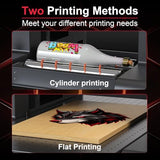 RAINBOWDGT A3 UV Printer, White Ink Circulation, Bottle Holder & Stickers
