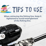 WIDDEN Kids Fishing Pole, Portable Telescopic Kids Fishing Poles for Boys and Girls, Fishing Rod and Reel Combo Kit with Tackle Box, and Fishing Net, Best Fishing Pole for Toddler Youth