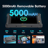 ONERugged Rugged Tablet with Barcode Scanner M80J, 8 inch Windows 11 Pro Enterprise Tablet w/Honeywell N4680 Scan Engine