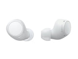 Truly Wireless in-Ear Bluetooth Earbud Headphones with up to 22-Hour Battery, Multipoint-Connection, Mic and IPX4 Water Resistance, White- New Sony