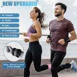 Ankle Weights Set of 2 (2 lb Each) Adjustable Wrist Weights for Women Men Wearable Arm Leg Weight for Pilates, Running, Walking, Workout, Yoga, Black