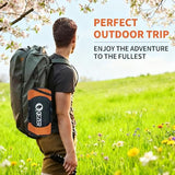 QEZER Down Sleeping Bag for Adults 600 Fill Power, Cold Weather Compact Ultralight All Seasons Sleeping Bag for Backpacking, Camping, Hiking