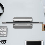DTTLYQF Laptop Convenient Stand Desktop Storage Tablet Phone Computer Vertical Can Raise The Cooling Base(White-Fruit peach5)