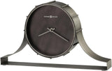 Howard Miller Seeley Mantel Clock - Antique Tabletop Clock with Quartz Movement, Bent Iron Frame, Industrial Style, Battery-Operated Shelf Accent - Ideal Home, Fireplace, Office or Living Room Decor