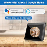 Doorbell Camera Wireless, Head-to-Toe Video - No Subscription Required,2K HD Live View