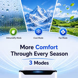 Portable Air Conditioner, 16000 BTU Fast Cooling for Large Rooms up to 850 Sq.Ft