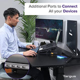Targus Laptop Cooling Pad for Laptops up to 17-inches, Dual High-Speed Fans Chill Mat + 4-Port USB Hub Laptop Fan Cooling Pad for Work