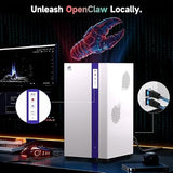 Nimo AI NAS, Agentic Computer Mini PC and AI Server, AMD Ryzen 7 PRO 8845HS