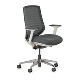 Branch Ergonomic Chair - A Versatile Desk Chair with Adjustable Lumbar Support, Breathable Mesh Backrest, and Smooth Wheels