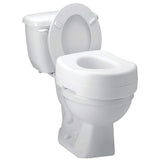 Toilet Seat Riser - Adds 5.5 Inch of Toilet Height - Raised Toilet Seat with 300 Pound Carex