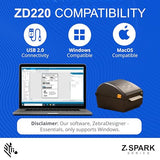 Zebra ZD220 Thermal Label Printer for Small Business & Home Office - Perfect for 4x6 Shipping Labels