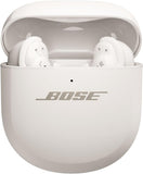 Bose QuietComfort Ultra Earbuds (2nd Gen) Bundle with Fast Charger - Wireless Noise Cancelling Earbuds with Mic, Immersive Audio, USB-C Charging, Up to 6 Hours Battery, IPX4 Rating, (White Smoke)