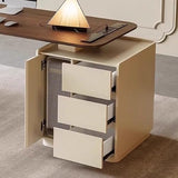 AQWASYUTER Office Computer Desk Solid Wood Desk