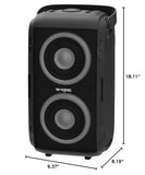 W-KING 180W Peak Bluetooth Speaker, 80W Party Portable Speaker Bluetooth Wireless Boom Box/4 Drivers with 2*Subwoofer/Deep Bass Tube, IPX5 Big Loud Large Speaker/Huge 105dB Sound/24H/EQ/U-Disk/TF/AUX W-KING