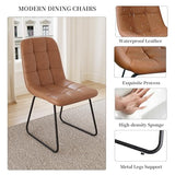 Extendable Dining Table Set for 6-8 People, 63 to 78.7 Inch MDF Kitchen Table with 8 Faux Leather Dining Chairs