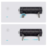 KMWHPJN Laptop Cooling Pad, Cooler with Adjustable Stand, Cross-Flow Fan for Tablet Phone, Multi Function