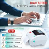 2054A Shipping Label Printer for Windows Mac Chromebook Android