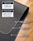 Office Chair Mat for Hardwood Floor Under Desk Computer Rolling Chair Mat for Wood