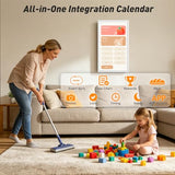 24" Digital Calendar Electronic-eCalendar WhiteBoard-Meal-Planner