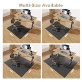 Thickened to 2.0mm] 60"x 75" Office Chair Mat for Hardwood, Vinyl Computer Floor Mat