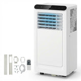 GarveeLife Portable Air Conditioners, 10,000 BTU for Rooms up to 450 Sq.Ft., Smart Compact AC Unit with Cooling, Dehumidifier, Fan, Remote Control and Window Kit, White