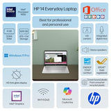 HP 14” Laptop Ultra-Portable Computer 2026 Student Business