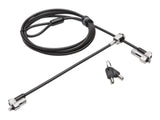 Kensington NanoSaver Keyed Dual Head Laptop Lock for Ultra-Thin Laptops/Tablets and Other Devices (K64448WW)