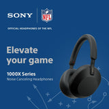 Sony WH-1000XM5 Premium Noise Cancelling Wireless Headphones, Silver