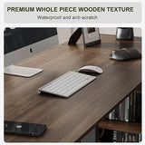 Executive L Shaped Standing Desk with 3-Drawer File Cabinet, 63" Electric Height Adjustable Stand up Desk for Home Office