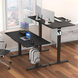 5 x 28 Inches Electric Height Adjustable Standing Desk with Drawer and Memory Preset