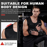 Adjustable Weighted Vest for Men Women, Up to 44LB with 96 Removable Steel Plates, Workout Weight Vest & Weighted Training Vest for Strength Training, Cardio & Running
