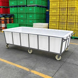 Industrial Dollies with Handle, Heavy Duty Hand Push Material Transport Trolley, Utility Cart with Wheels