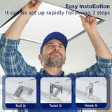 36Pack 2x2 LED Flat Panel Light 5CCT Selectable Drop Ceiling Fixture
