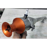 MechPuConToy Pulse Jet Engine Kit, Medium Valve-Controlled Metal Airplane Engine Model, Physical Science Kit for Adults