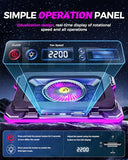 ChillCore RGB Gaming Laptop Cooling Pad with 5.5" Turbo Fan, Rapid Cooling for 15.6-19.3" Laptops