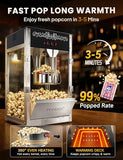 16oz Commercial Popcorn Machine, Large Countertop Popcorn Maker