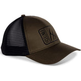 Fintech Logo Snapback Hat - Military Olive