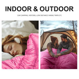 TANSTRIDER Sleeping Bags for Adults Warm Weather,3-4 Season 3lb Lightweight Sleeping Bag for Kids Girls Boys with Compression Sack,Camping Essentials Gear, Hiking,Travel,Backpacking,Outdoor & Indoor